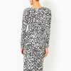 Odealla Printed Midi Dress